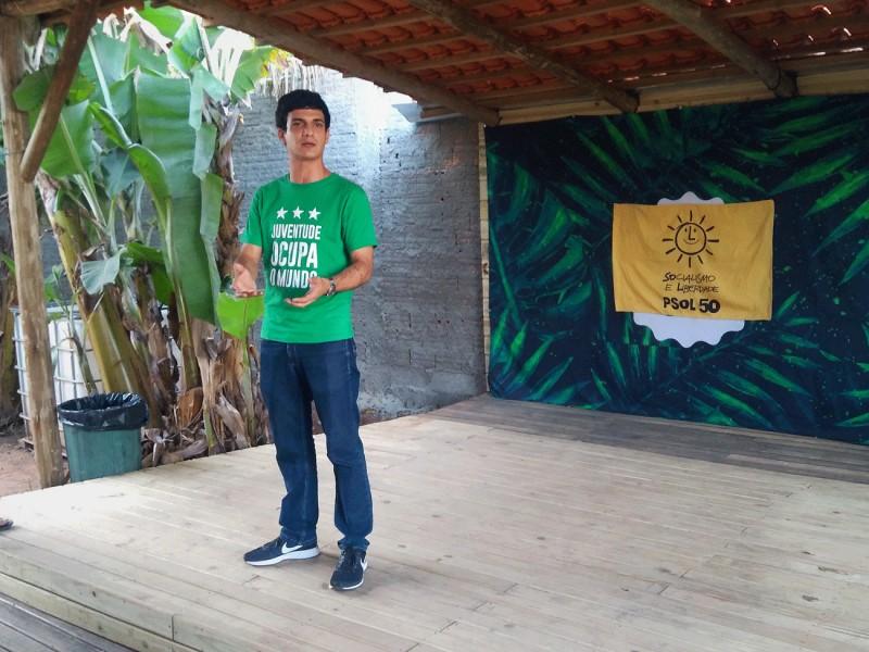 PSOL lança pré-candidato a deputado federal