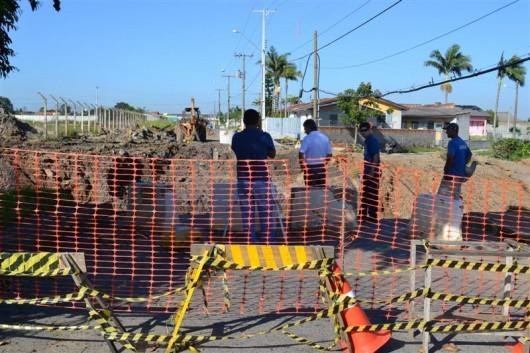 Começam os trabalhos de construção da nova ponte no bairro Santo Antônio