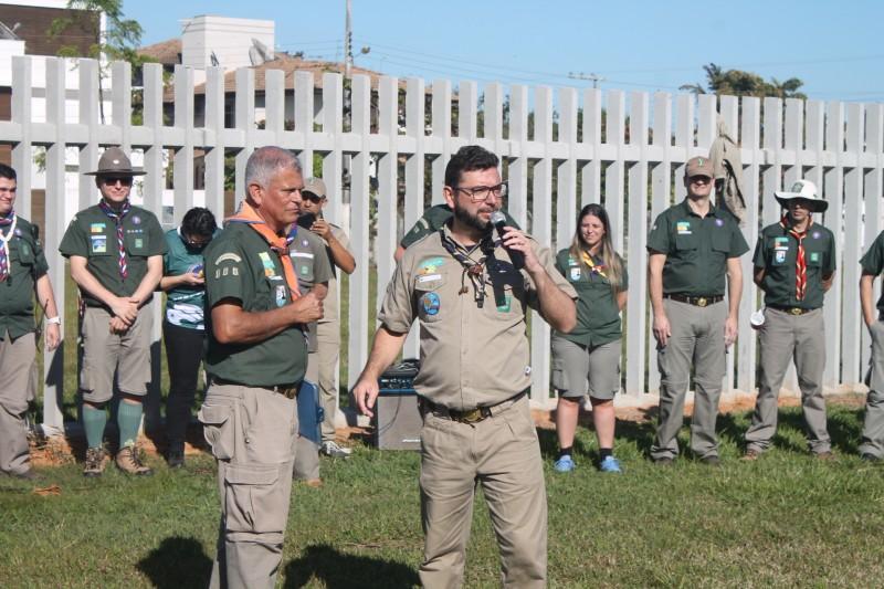 Balneário Rincão é palco para acampamento de escoteiros