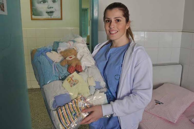 Mães recebem kits de solidariedade no Hospital São Donato