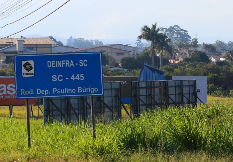 Içara: prefeitura planeja entregar em março projeto de duplicação até Criciúma da SC-445