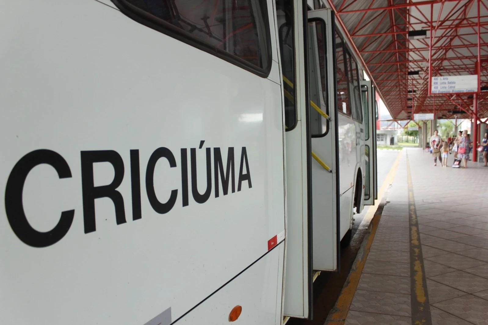 Criciúma não terá reajuste na tarifa de ônibus em 2026