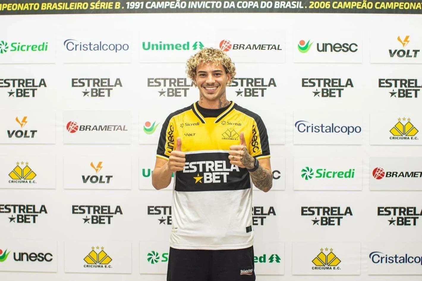 Ex-zagueiro do Criciúma é anunciado por clube da Série C