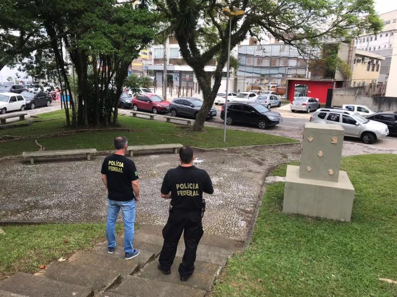 Polícia Federal utiliza drones para fiscalizar crimes eleitorais em Criciúma