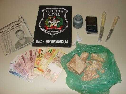 Casal que aliciava adolescente para o tráfico é preso em Araranguá