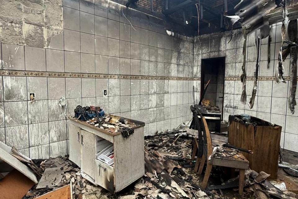 Homem é encaminhado à UPA após presenciar incêndio em Criciúma