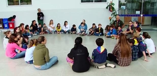 Grupo de Escoteiros Tangará une aprendizado e diversão