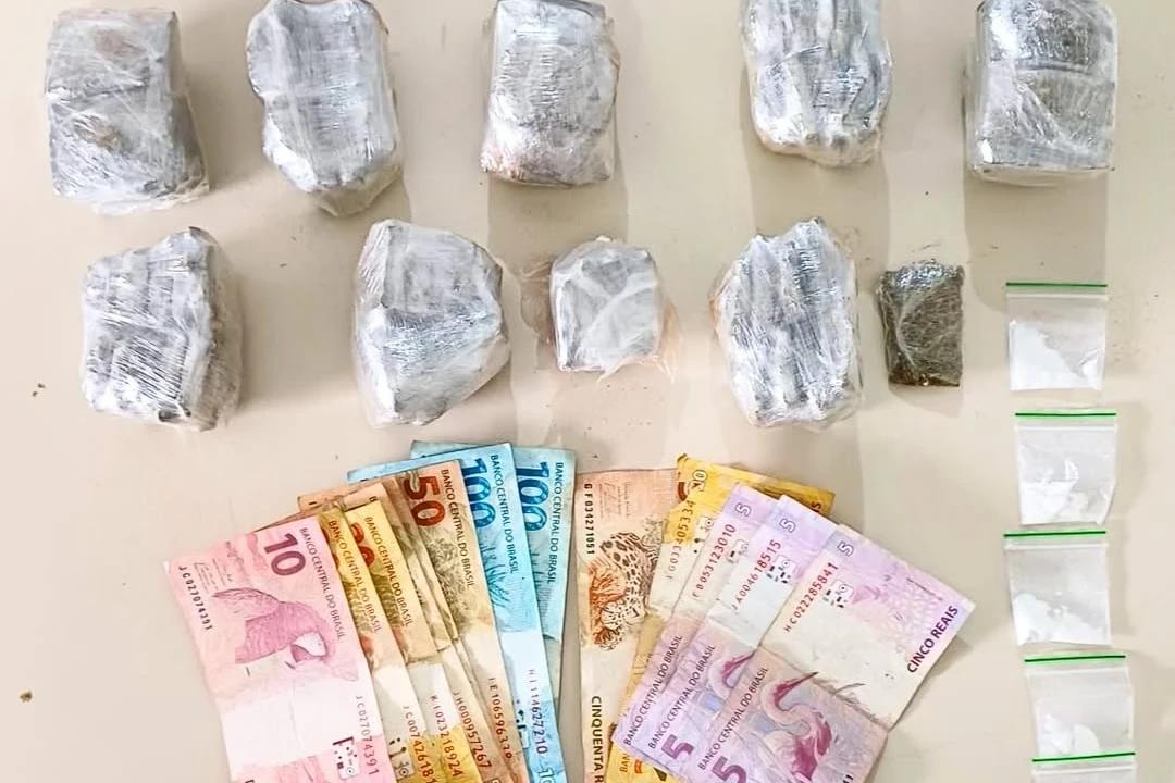 PM apreende mais de meio quilo de maconha com adolescentes em Tubarão