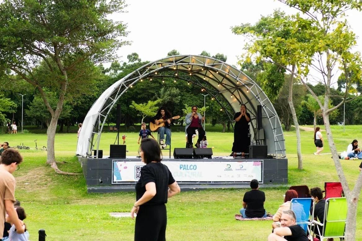 Parque Diamante recebe apresentação musical gratuita neste domingo