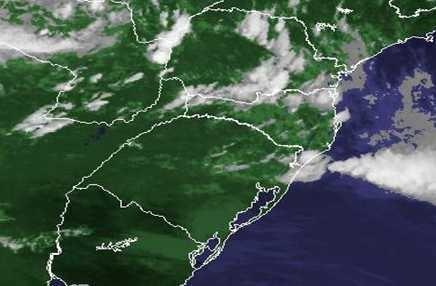 Chuva forte em Torres, riscos para litoral sul de SC