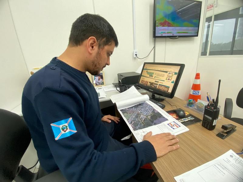 Defesa Civil de Içara elabora relatório com as áreas de risco de alagamentos