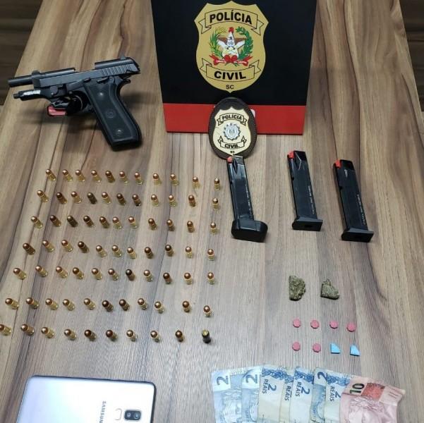 Condenado a mais de 30 anos de prisão é capturado em Garopaba
