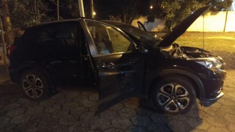 Homem é preso com um veículo Honda HR-V EX clonado em Criciúma