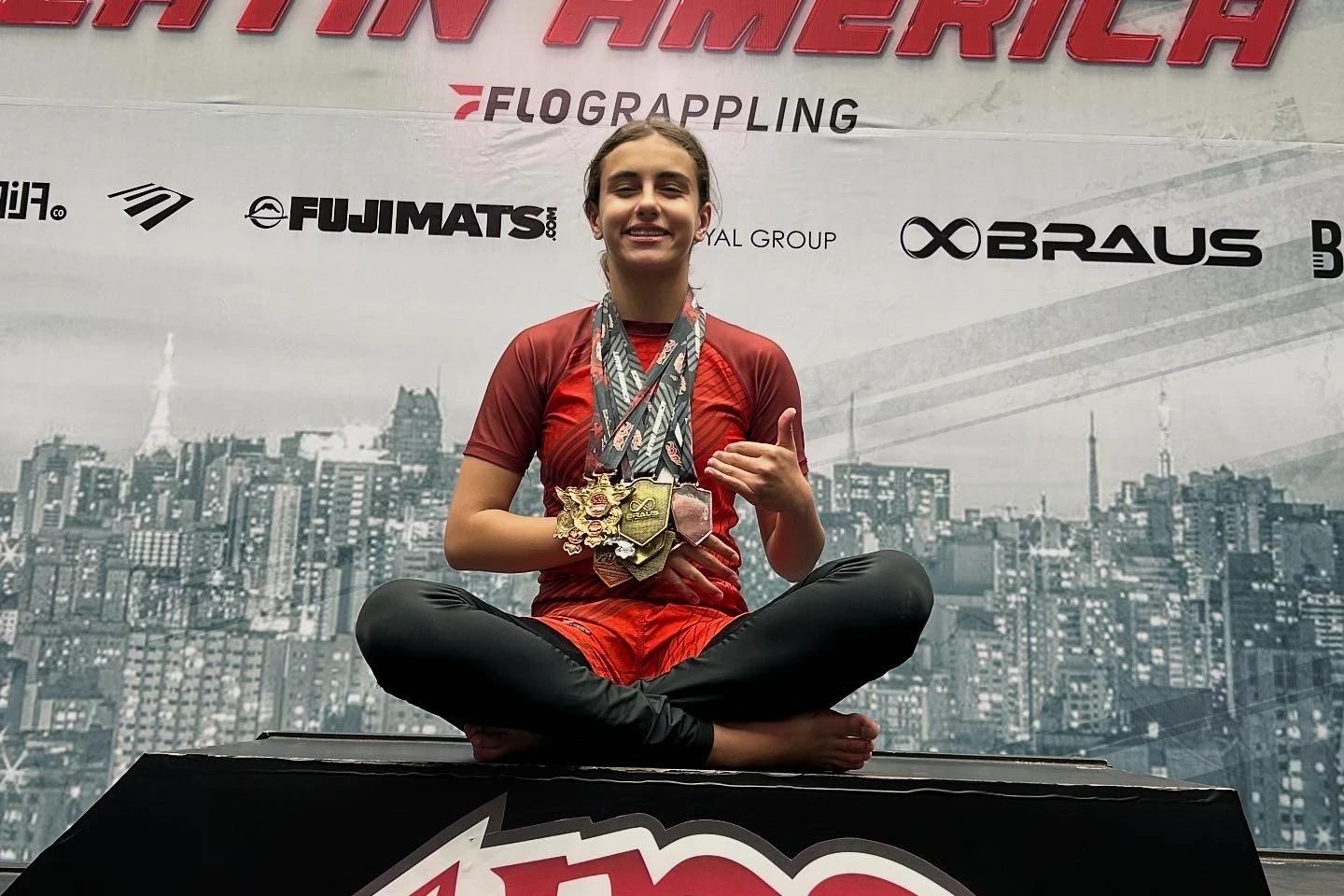 Atleta de Jiu-Jítsu de Criciúma vence campeonato no Paraguai e vai em busca de classificação para o mundial