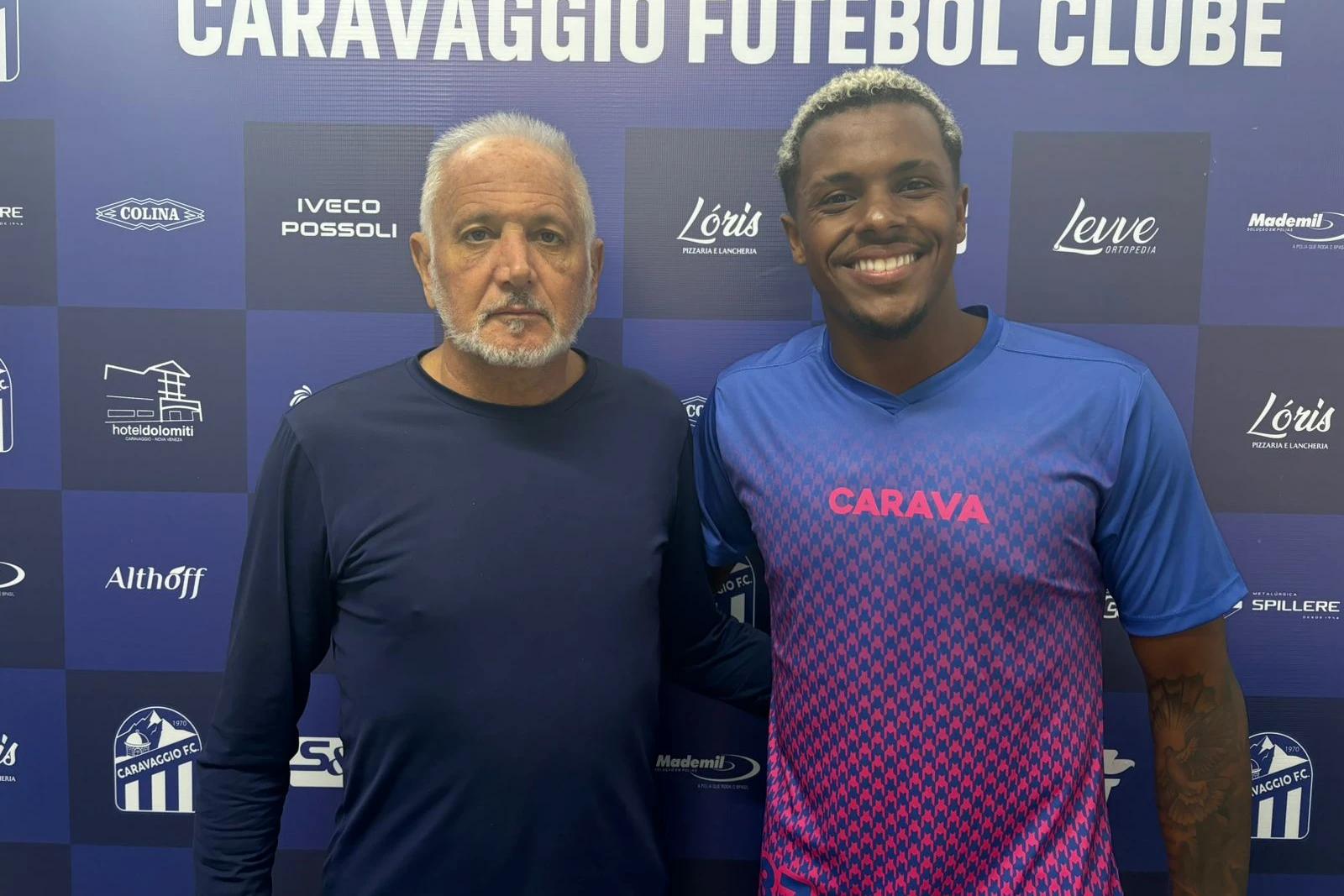 Querobino é o novo reforço do Caravaggio