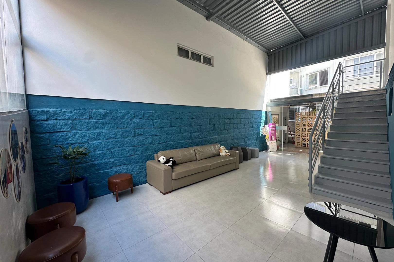 Em obras: veja como está a reforma do espaço de descanso da Casa Guido