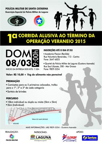 PM de Laguna promove Corrida Rústica 