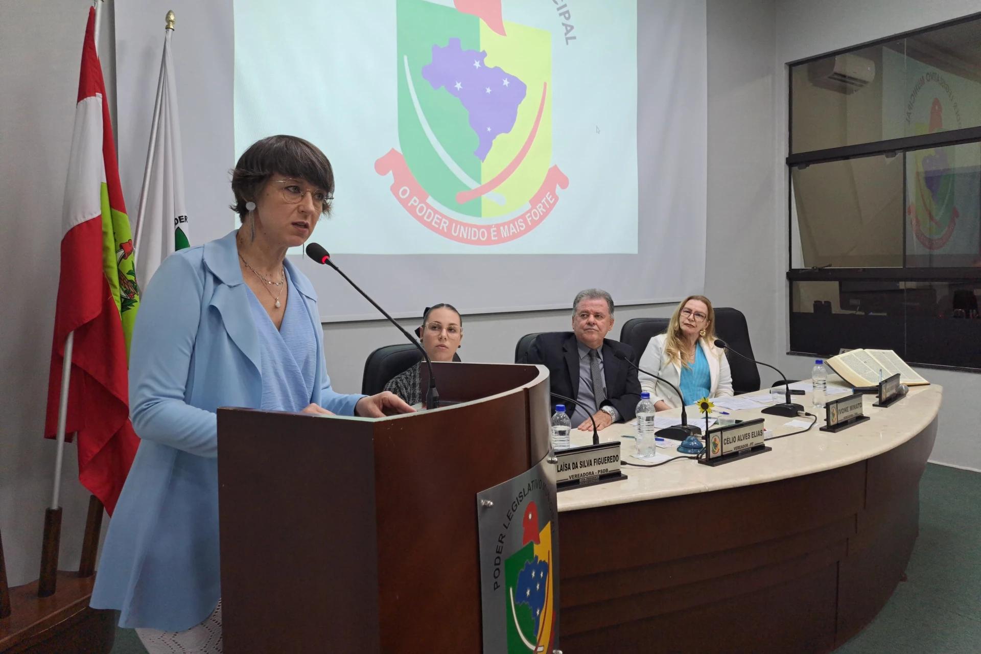 Câmara de Forquilhinha debate combate à violência contra a mulher