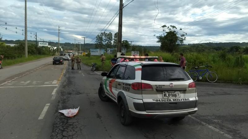 Motociclista morre em acidente na Rodovia Luiz Rosso