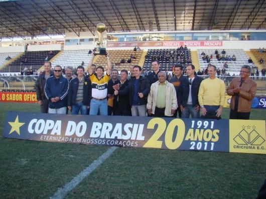 Festa para os campeões do Brasil