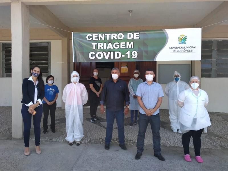 Siderópolis reabre Centro de Triagem Covid-19