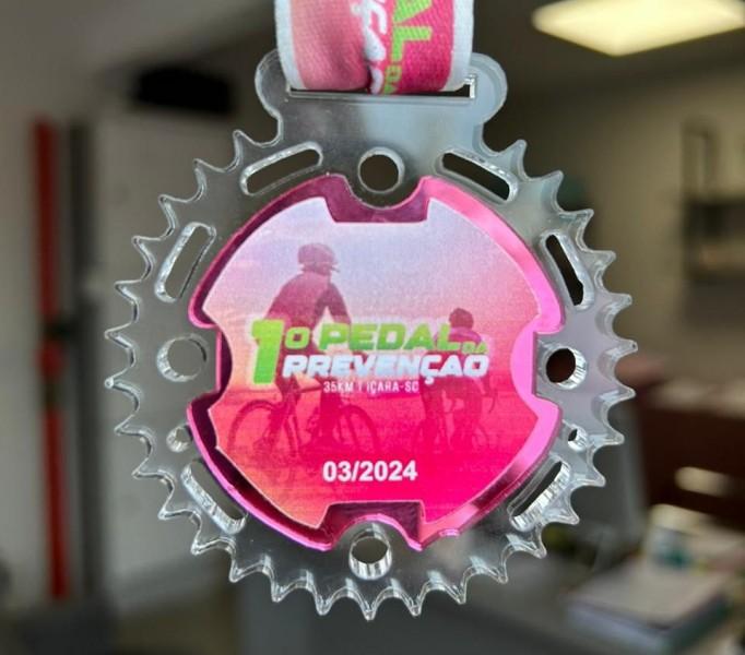 Pedal da Prevenção da Rede Feminina de Içara acontece neste fim de semana