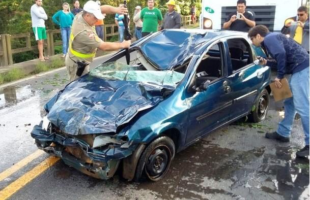 Jovem de 21 anos morre após acidente na SC-108