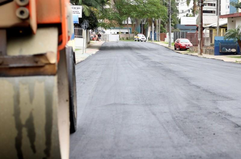 Prefeitura revitaliza ruas na região central de Criciúma