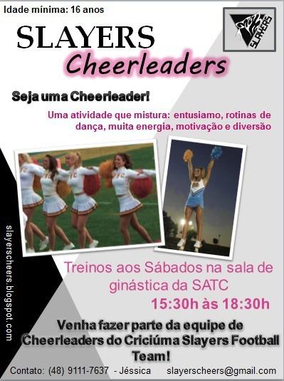 Time de cheerleaders em busca de reforços