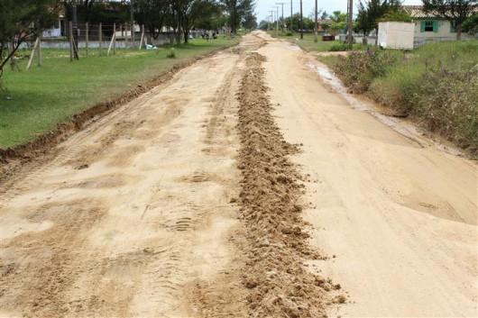 Estradas dos balneários de Jaguruna recebem melhorias 