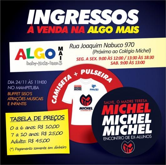 Lembranças e reencontros na festa de ex-alunos do colégio Michel