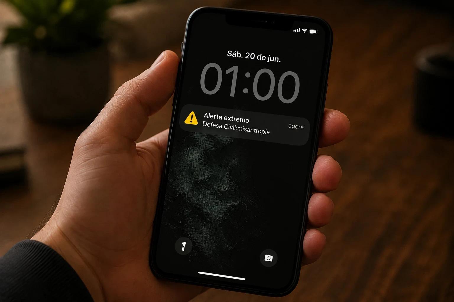 Mensagem de ódio é enviada a celulares do Brasil após invasão de sistema da Defesa Civil