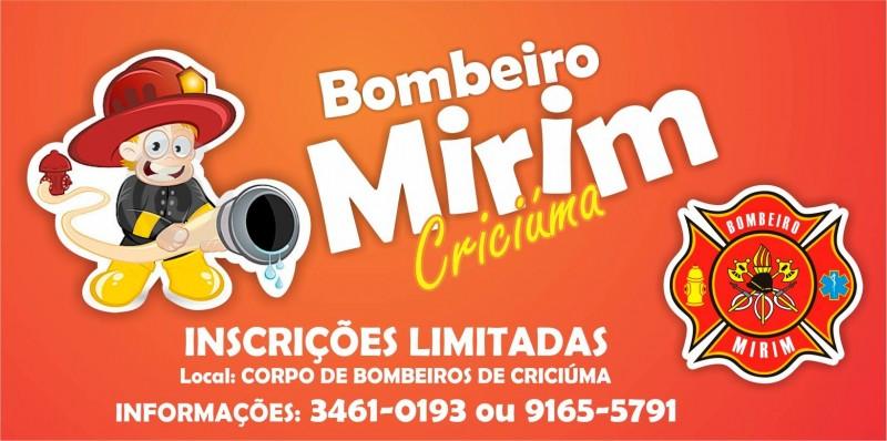 Corpo de Bombeiros de Criciúma promove curso de Bombeiro Mirim