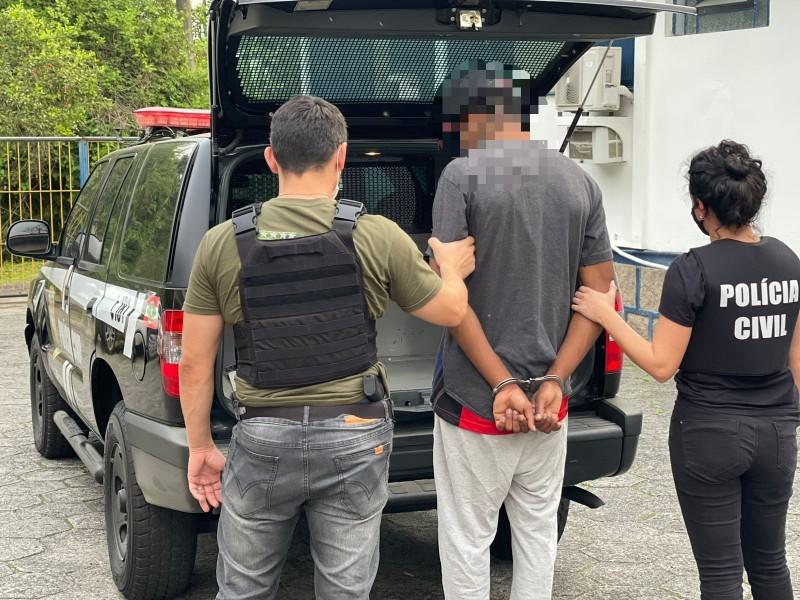 Policia Civil prende suspeito de tráfico de drogas em Urussanga