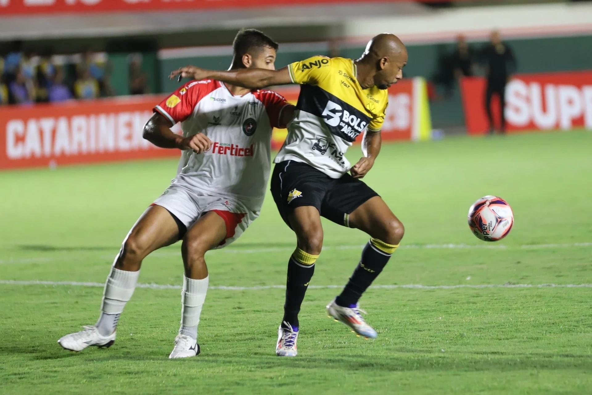 Taça Acesc: Criciúma reage no fim e arranca empate com gol nos acréscimos contra o Concórdia