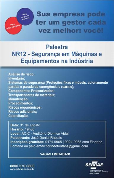 Segurança no trabalho entra em debate no setor metal-mecânico