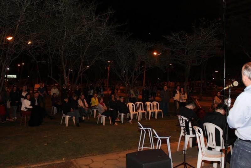 Praça do Congresso recebe Primavera com música e orquídeas