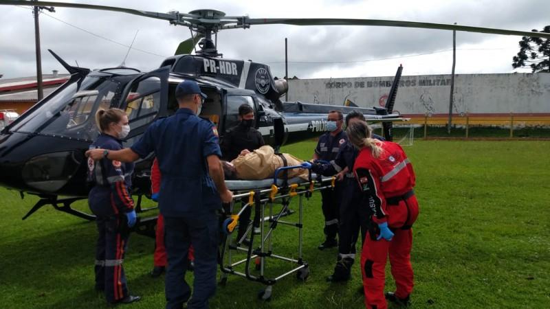 Após parto prematuro, Sarasul transfere gestante de Araranguá para Lages