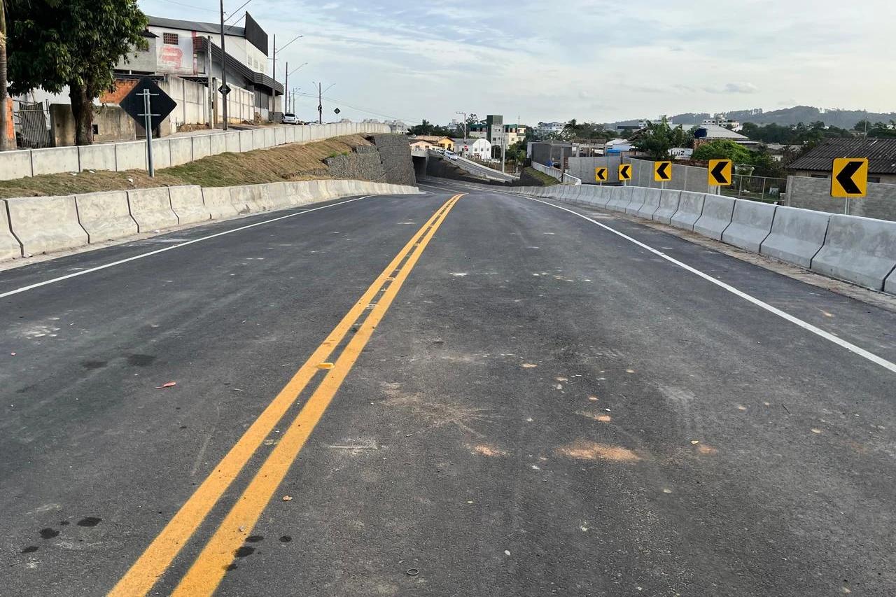 Terceira etapa do anel de contorno viário de Criciúma é liberada para trânsito