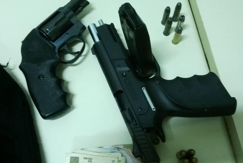 Após assalto e tentativa de fuga, dupla é presa em Laguna