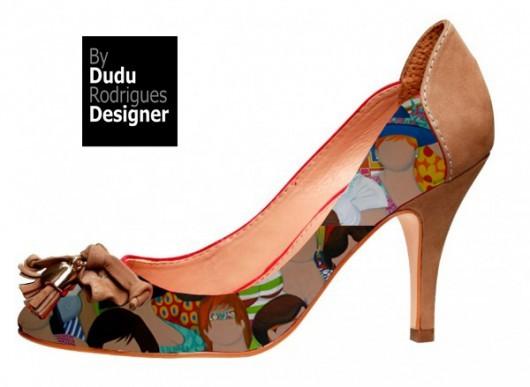 Artista plástico e designer de Criciúma reproduz obras de arte em sapatos