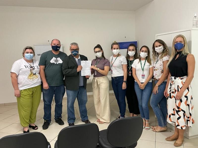 Saúde de Criciúma assina termo de cooperação técnica com o Coren SC