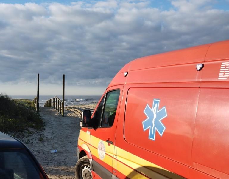 Corpo é encontrado na areia da praia em Passo de Torres