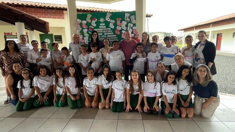 Estudantes da escola Gabriel Serafim participam do projeto Cápsula do Tempo 