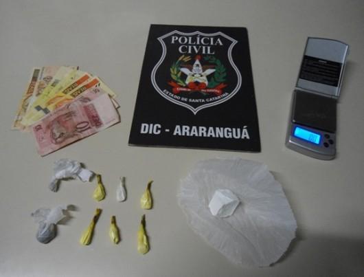 Homem que usava criança para traficar é preso pela Dic de Araranguá