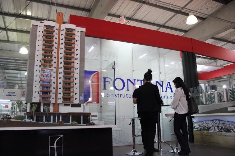 Conceito de abordagem no estande da Construtora Fontana na Feira Casa Pronta