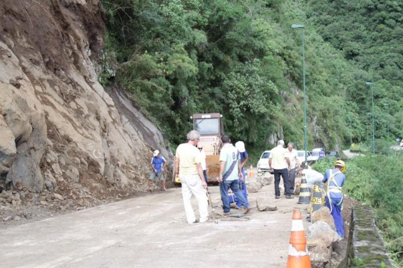 PMRv pode liberar hoje as duas vias da serra