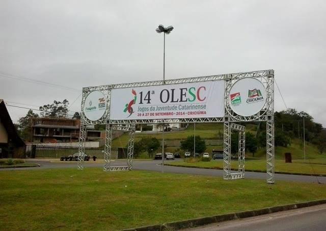 Olesc: Portais dão as boas-vindas aos visitantes