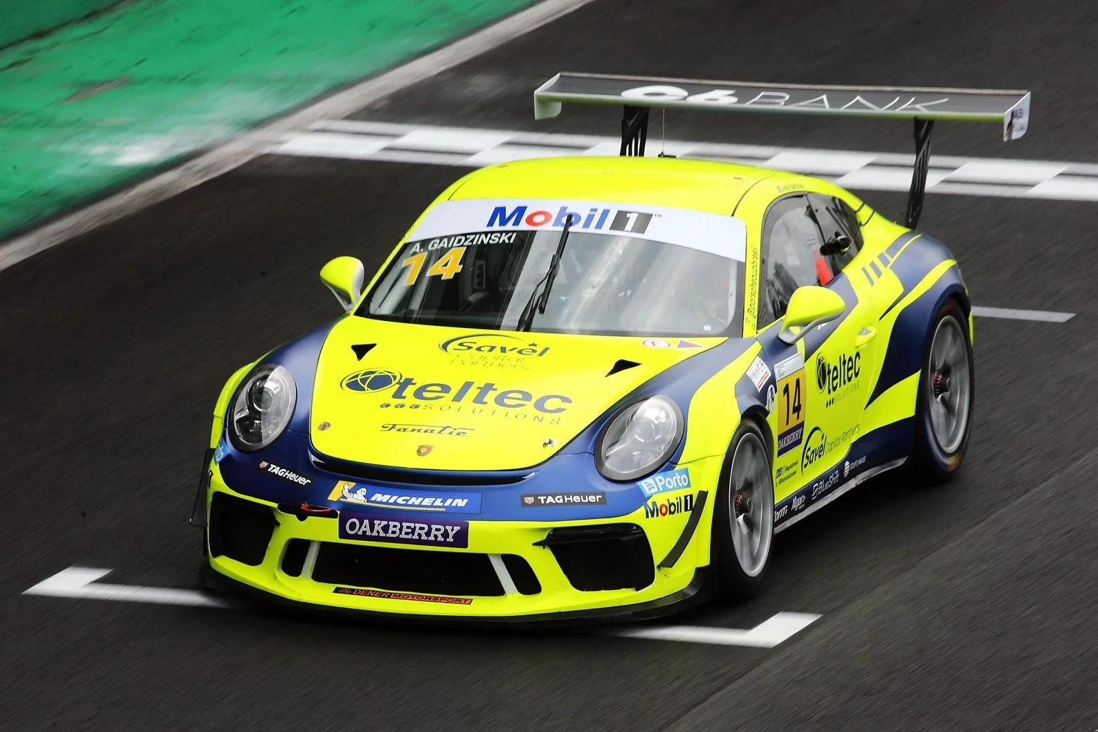 Gaidzinski teve uma etapa agitada no Autódromo de Interlagos, na Porsche Cup Brasil