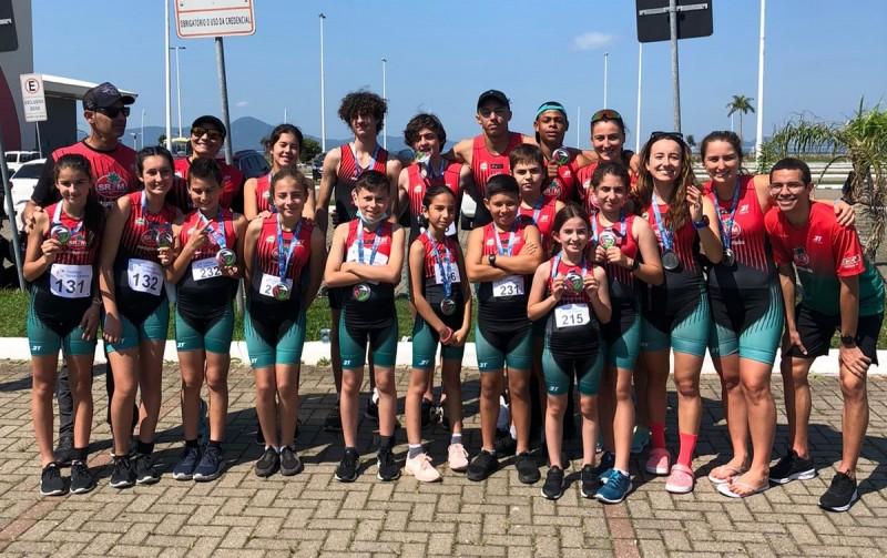 Na retomada das competições de triathlon, Mampituba alcança resultados positivos a nível estadual